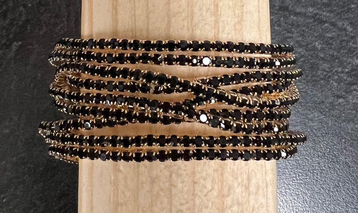 Rhinestone Stretch Stacker Bracelets