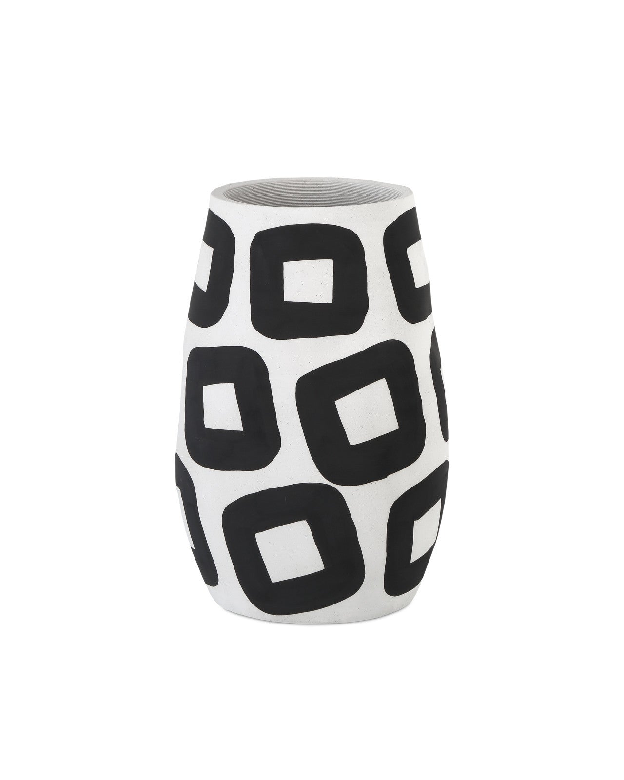 Pagliacci Black & White Vases