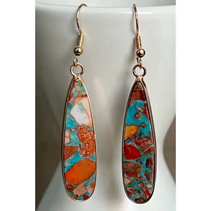 Imperial Jasper Earrings