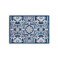 Indigo Tile Pet Flair Mat