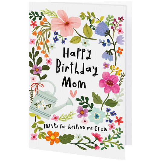 Happy Birthday Mom Card
