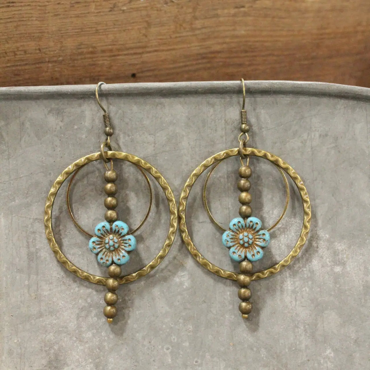 Picasso Wildflower Dangle Earrings