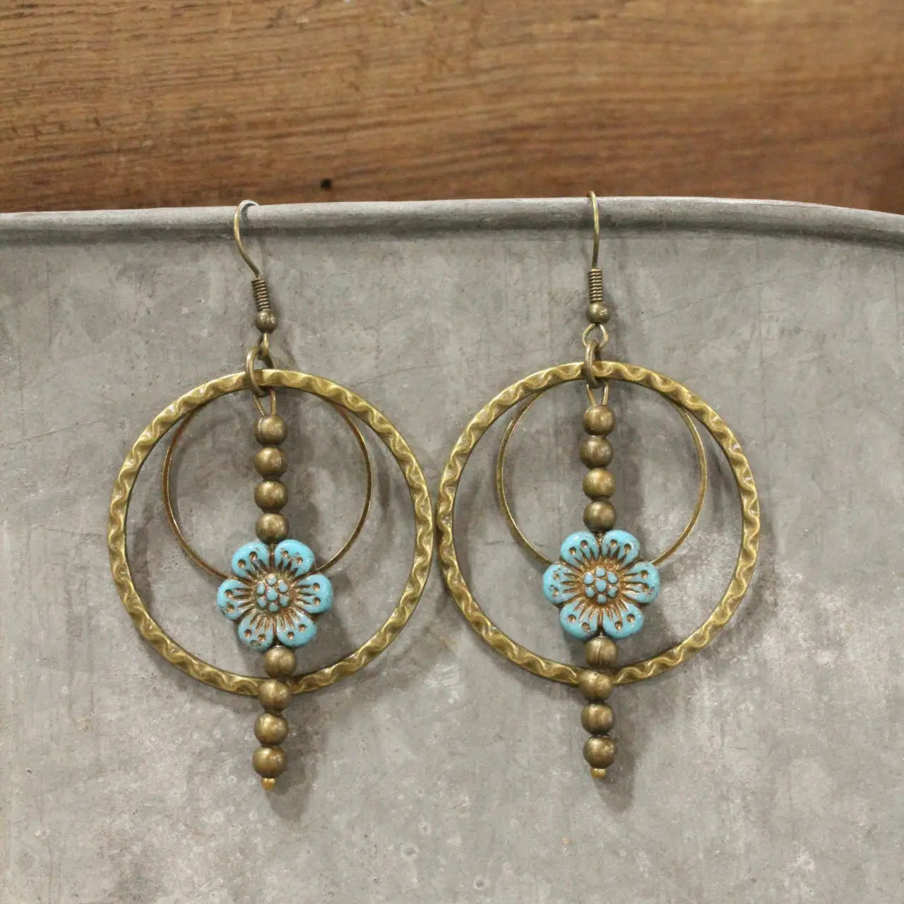 Picasso Wildflower Dangle Earrings