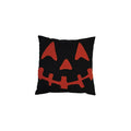Jack-O-Lantern Embroidery Cotton Pillow