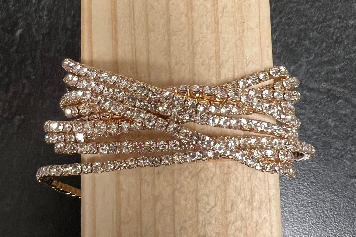 Rhinestone Stretch Stacker Bracelets