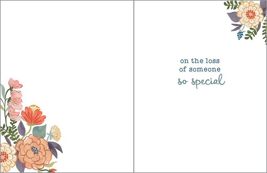 Contemporary Vase Sympathy Card