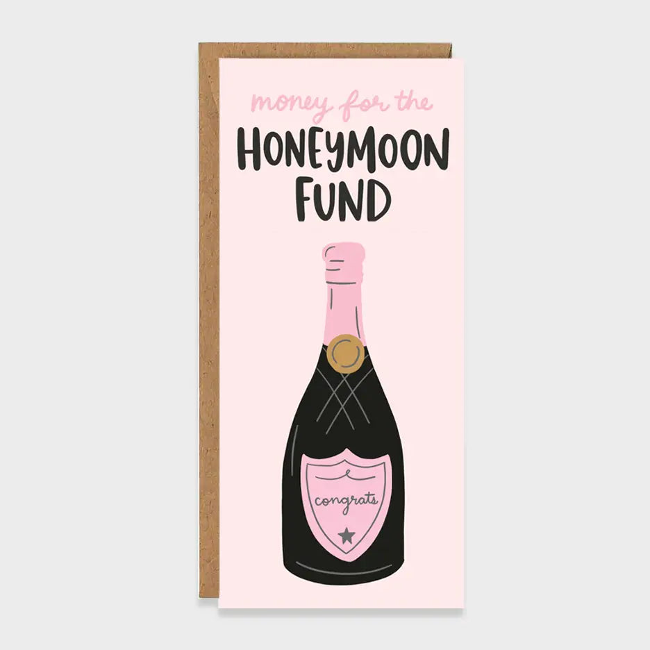 Money For the Honeymoon Money Holder Card