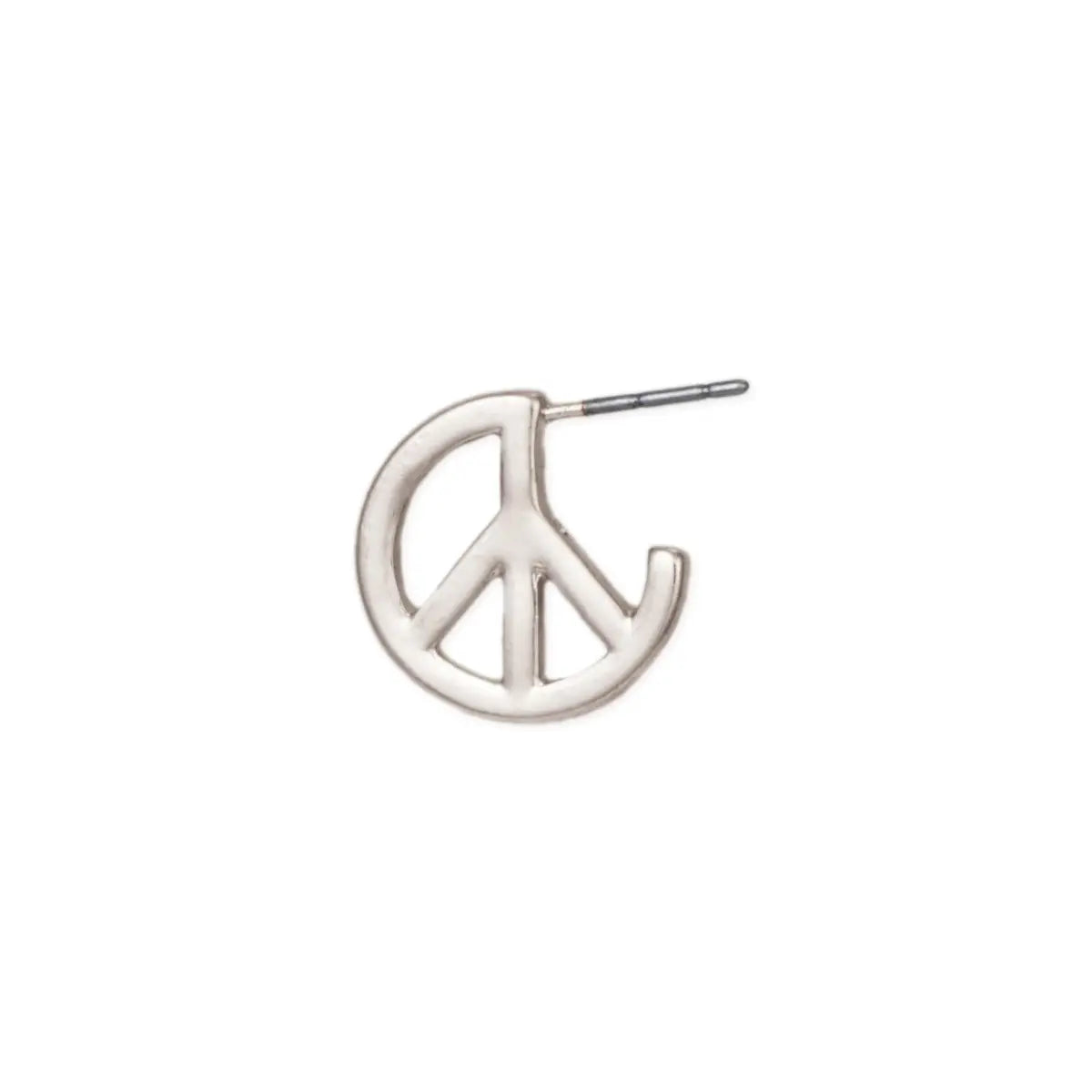 Think Peace Hoop Earrings