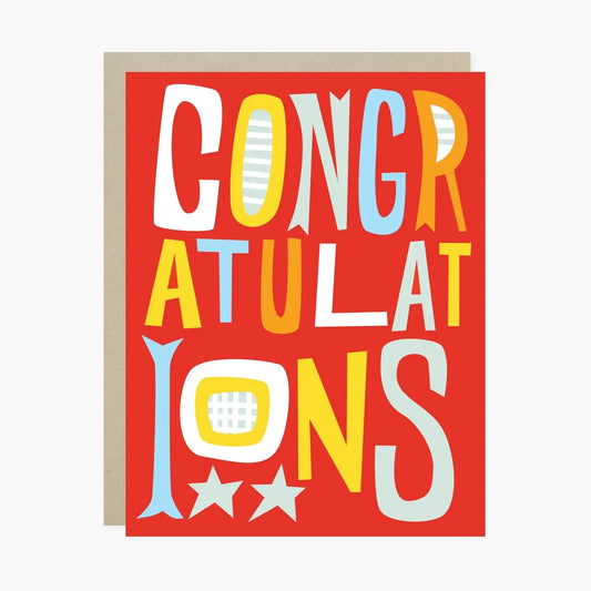 Funky Congrats Card