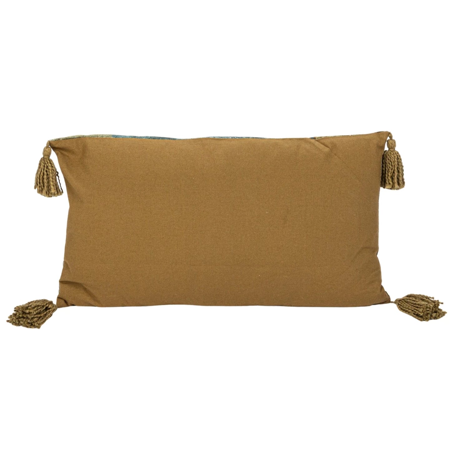 Tiger Velvet Lumbar Pillow
