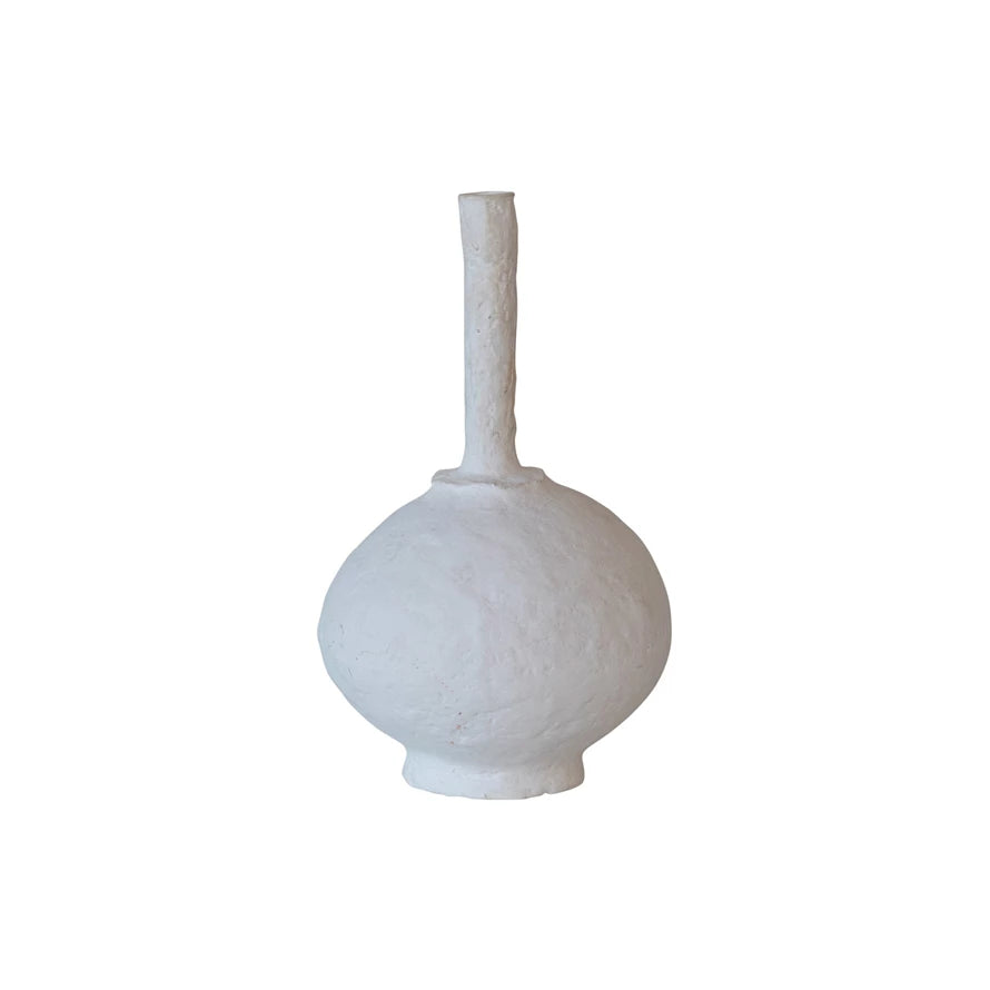 Handmade Paper Mache Taper Holder