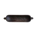 Found Decorative Wood Trug w/ Handles