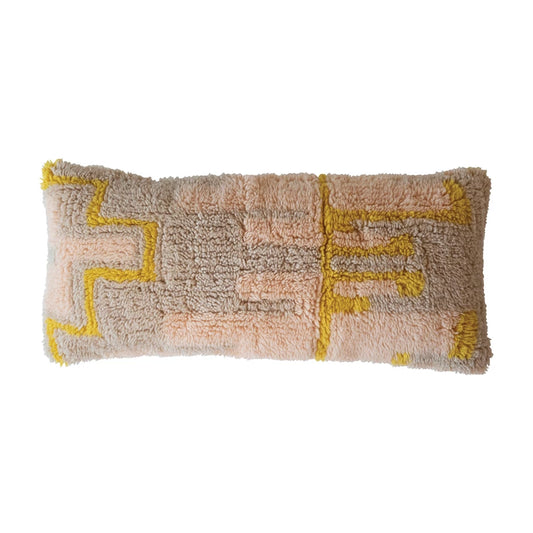 New Zealand Wool Shag Lumbar Pillow