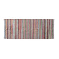 Striped Woven Cotton Blend Floor Runner