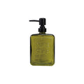 "Pure Soap" Pressed Glass Soap Dispenser w/ Pump