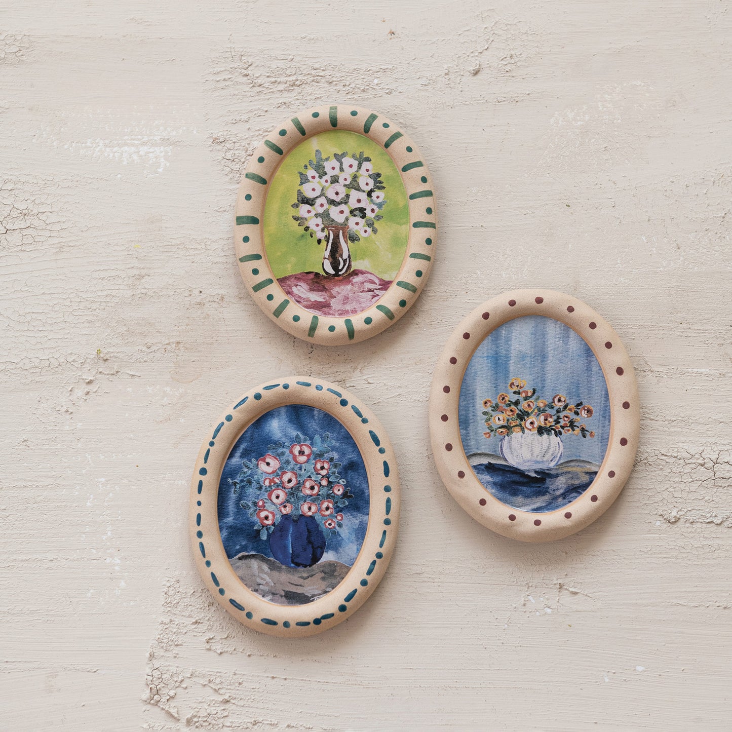 Stoneware Plate Wall Decor