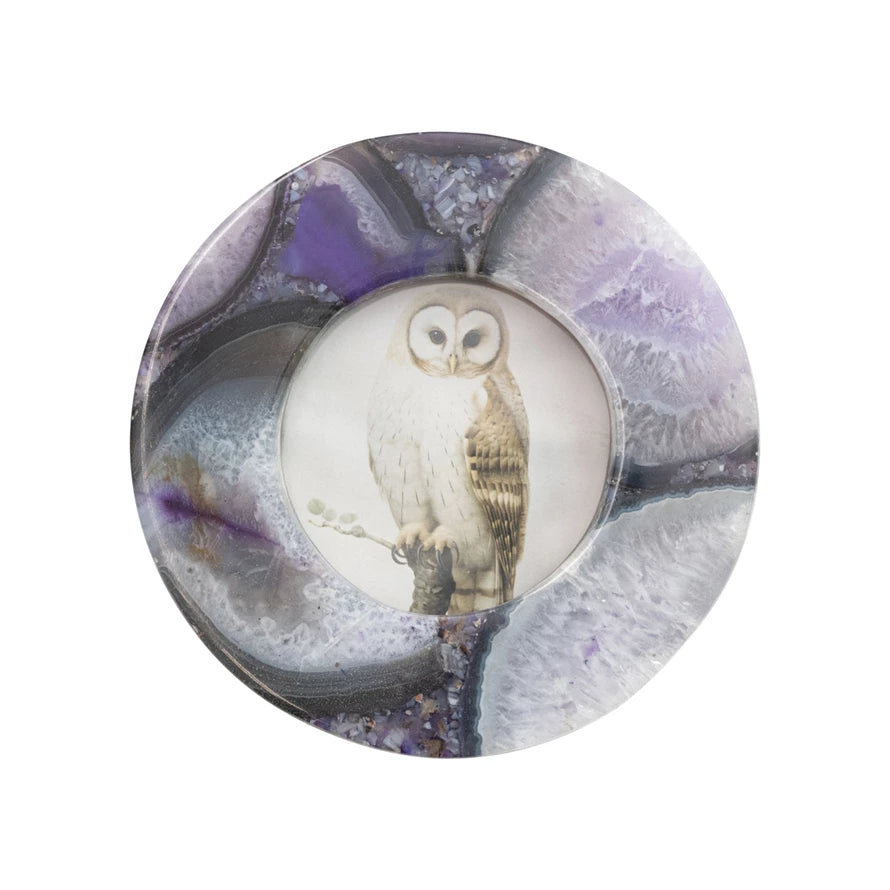 Agate Photo Frame