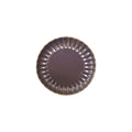 Plum Stoneware Fluted Dinnerware