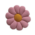 Round Cotton Knit Flower Shaped Pillow