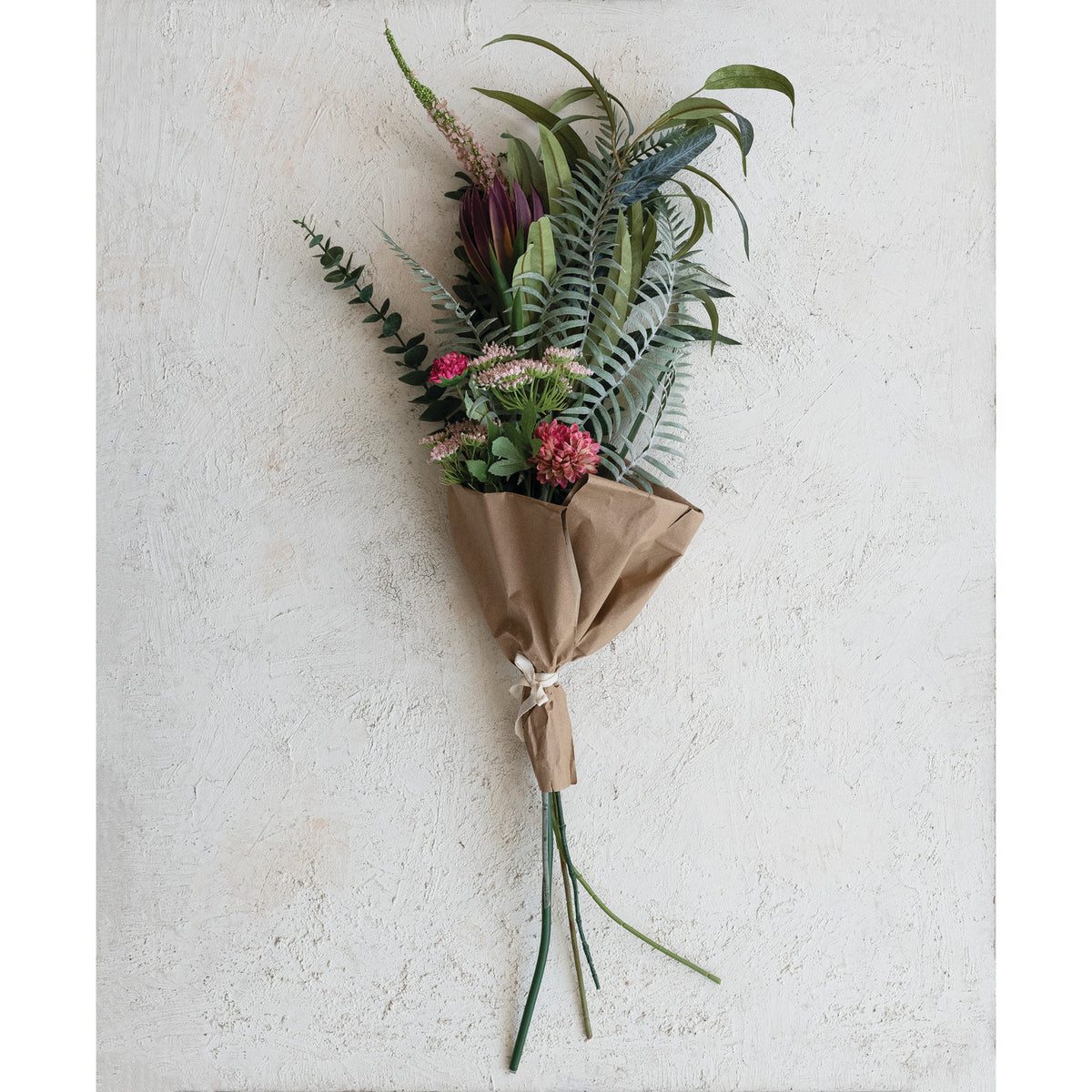 Pink Faux Flower Bouquet