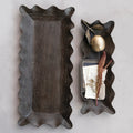 Mango Wood Scalloped Trays