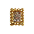 Twisted Gold Resin Photo Frame
