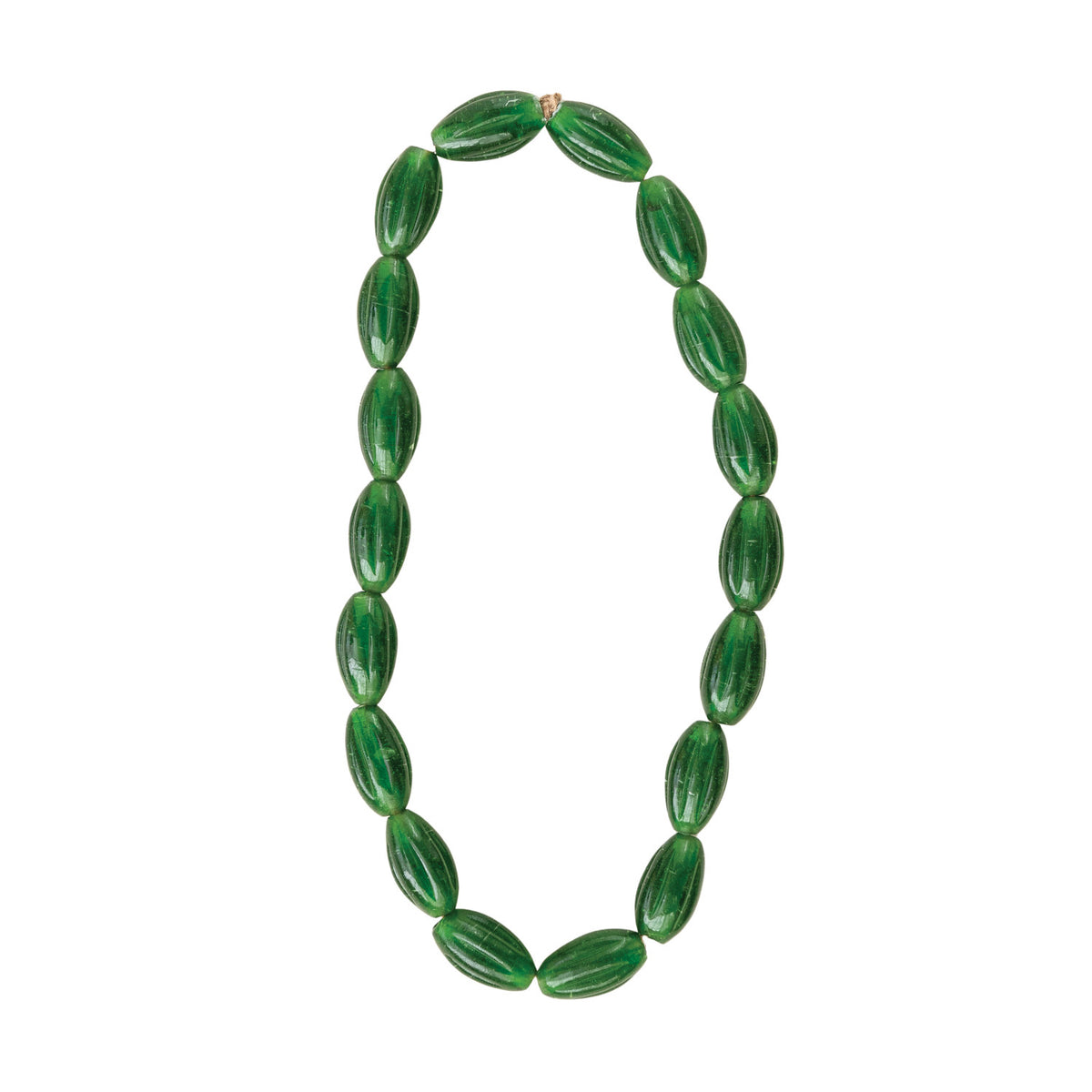 Hand-Blown Glass Beads on Jute Cord