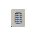 Ivory Resin Photo Frame with Brass Inlay