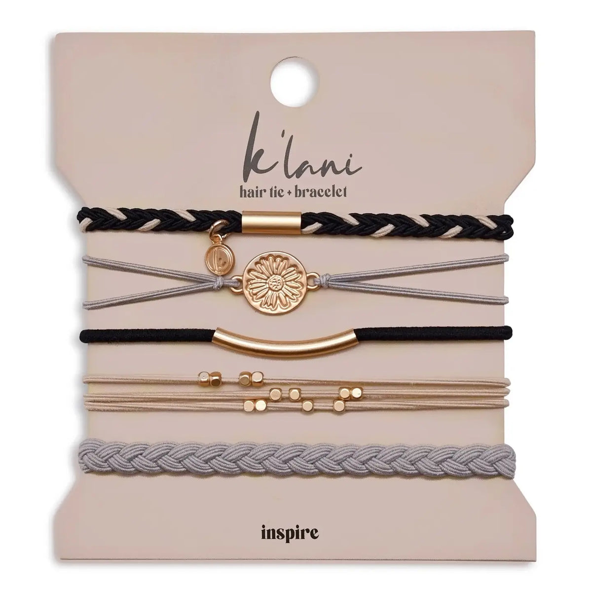 "Inspire" Hair Tie Bracelets