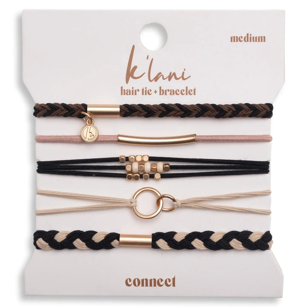 "Connect" Hair Tie Bracelets