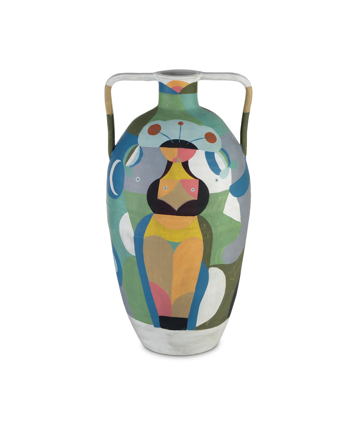 Amphora Multi-Colored Vase