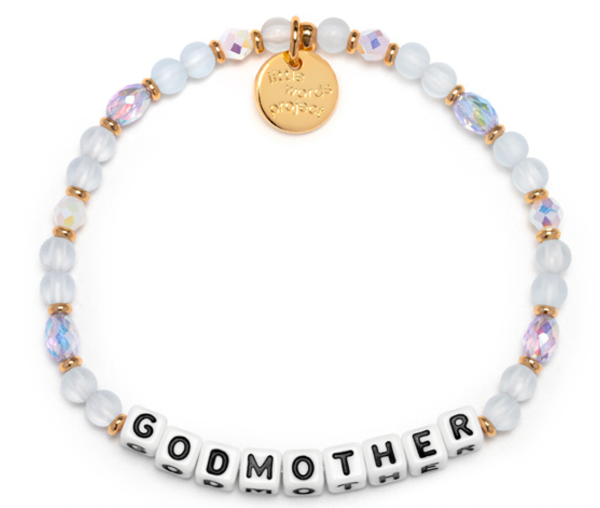 Little Words Project Bracelet - "Godmother" Morning Air
