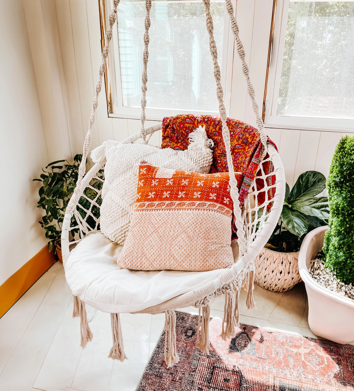 Kantha Pillow Cover