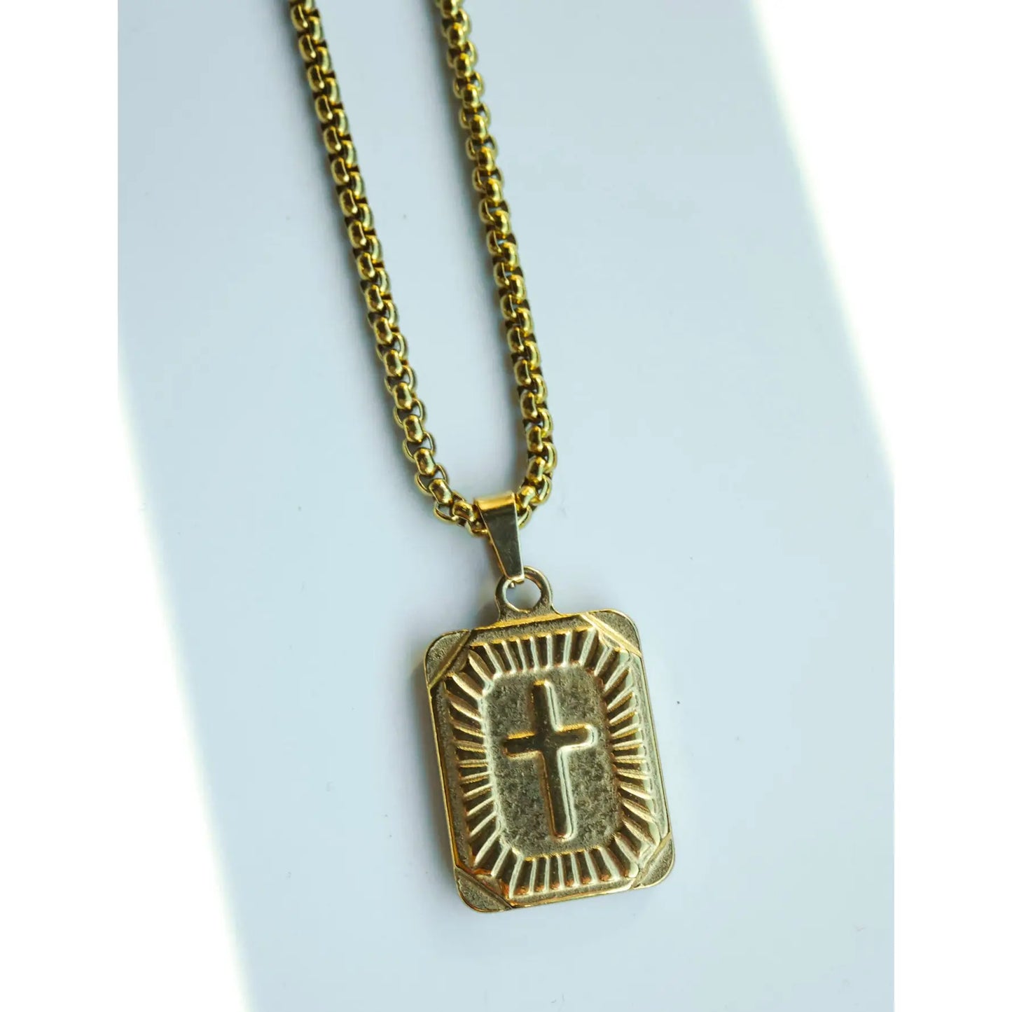 The Cross Charm Necklace