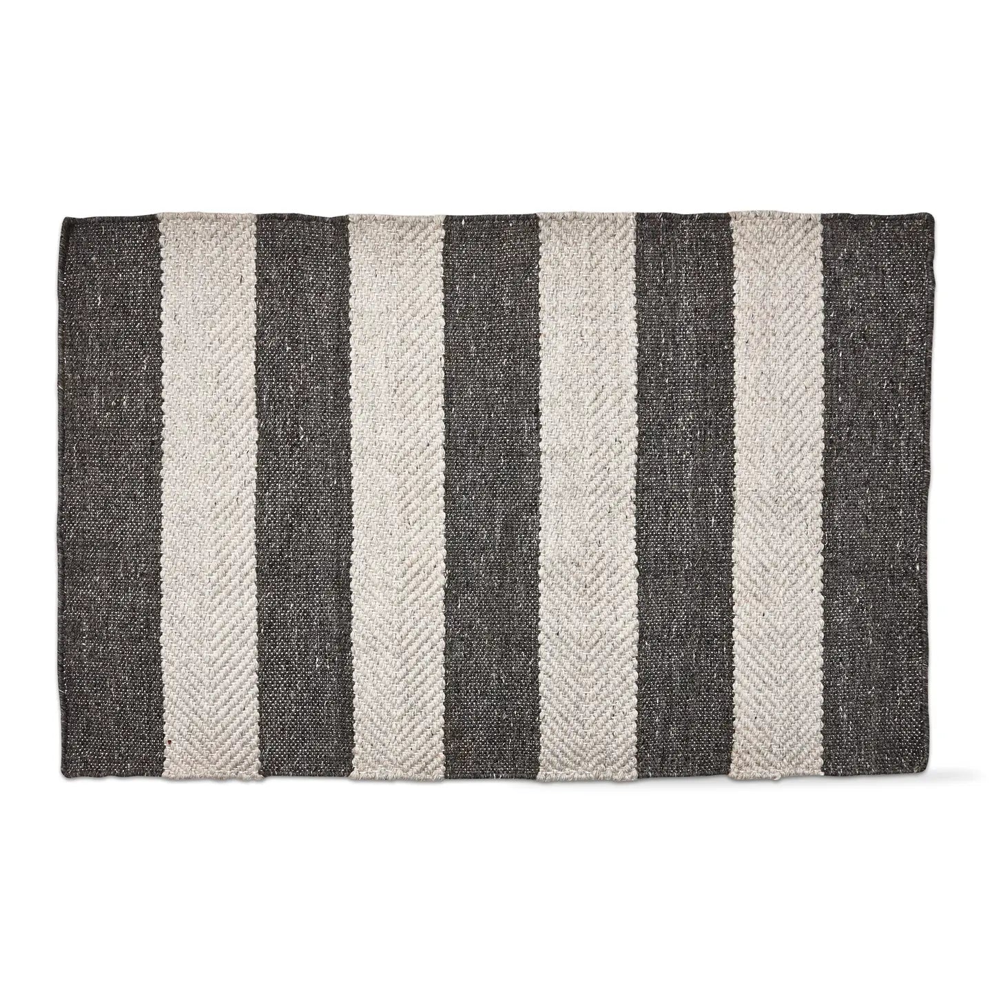 Harvey Stripe Recycled Woven Rug