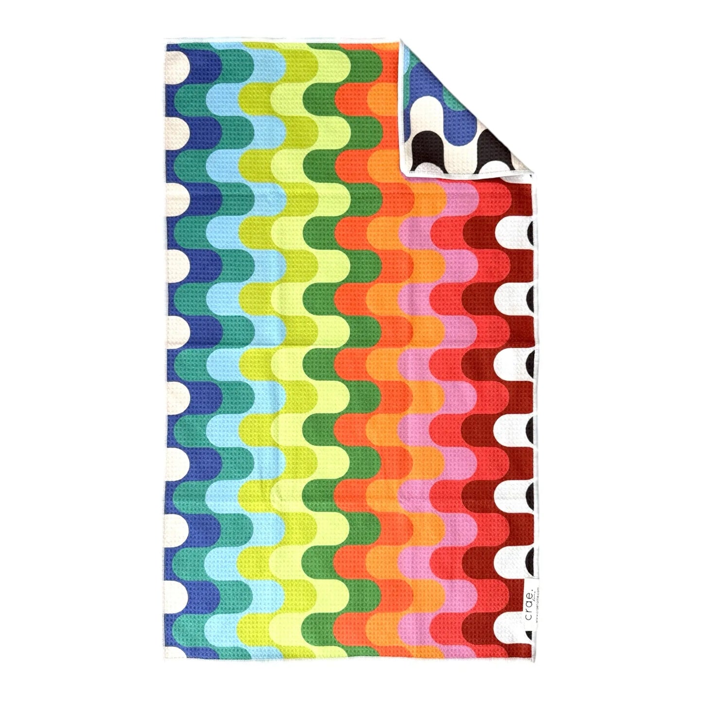 Double-Sided Hand Towel - Ziggy