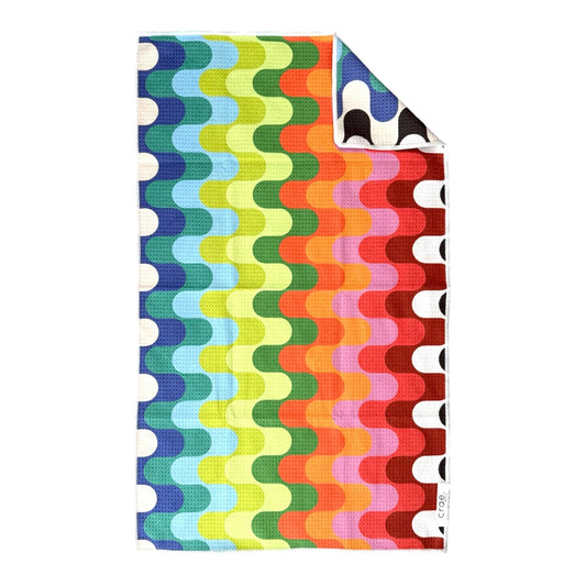 Double-Sided Hand Towel - Ziggy