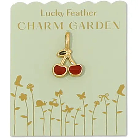 Charm Garden - Gold Cherry Charm