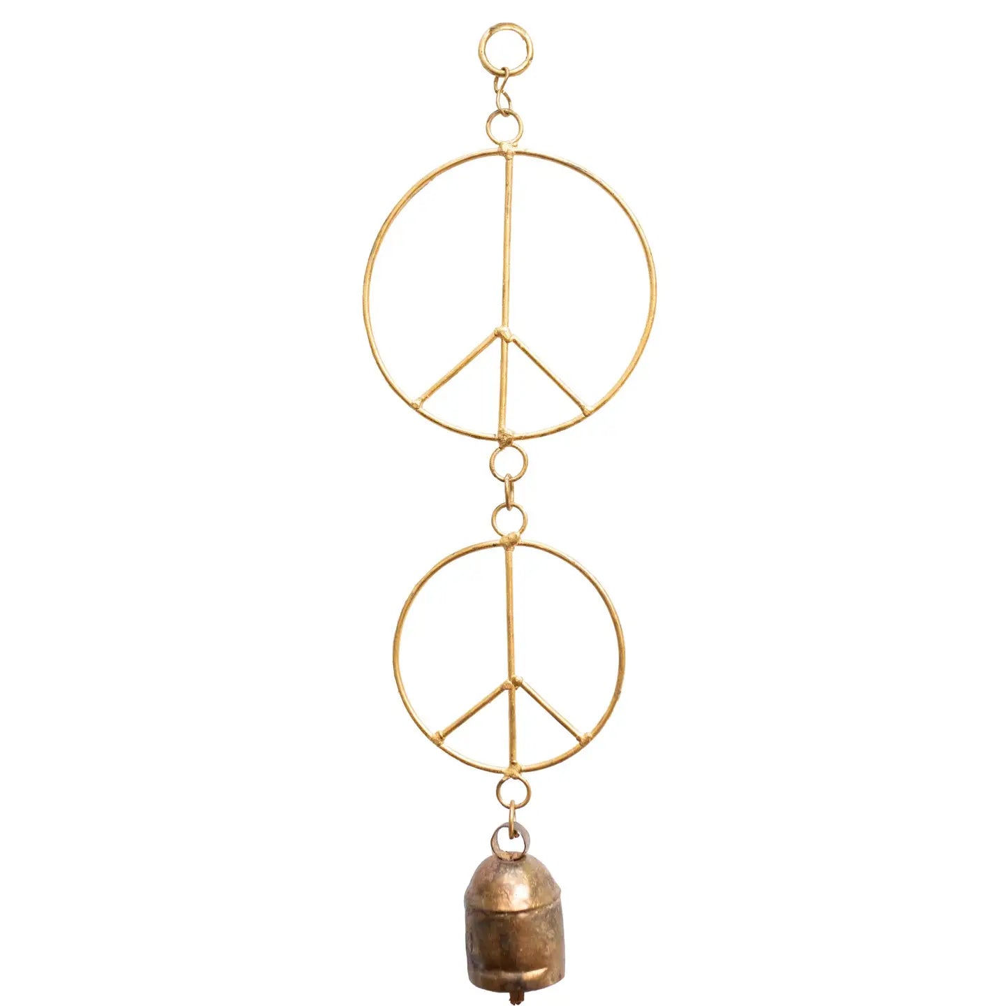 Double The Peace Wind Chime