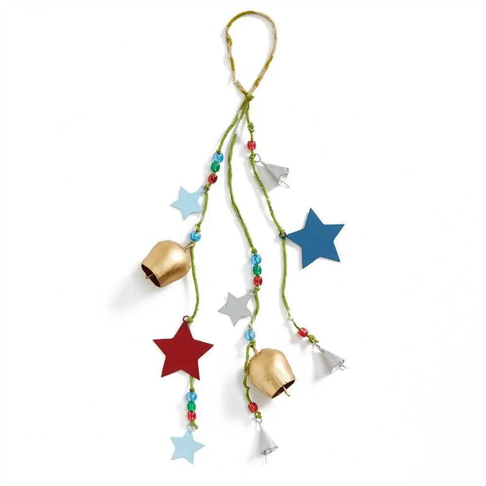 Festive Stars 4th of July Door Hanger