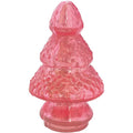 Pink Embossed Mercury Glass Tree