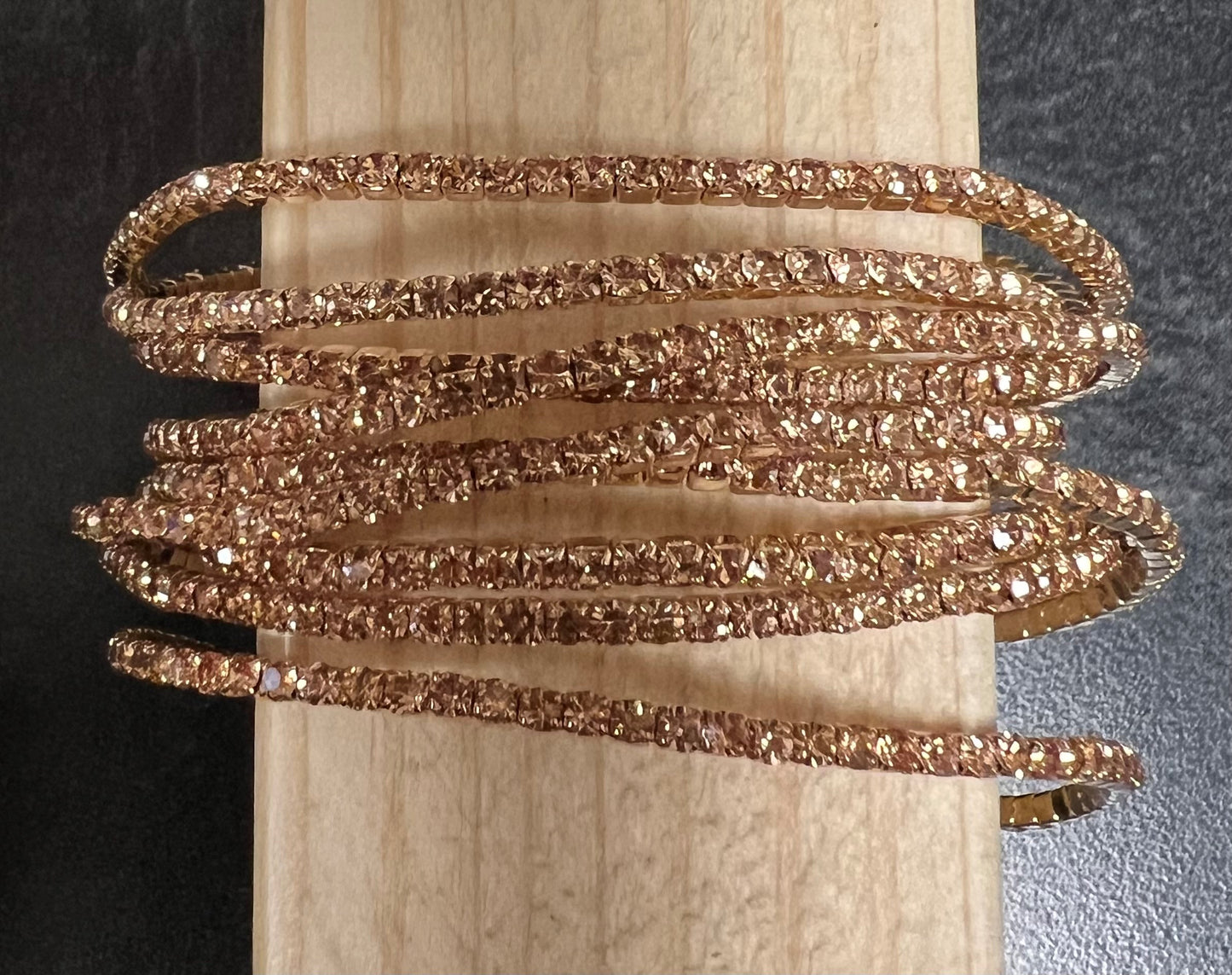 Rhinestone Stretch Stacker Bracelets