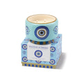 A Dobo 24 oz "Eye" Ceramic Candle - Incense & Smoke