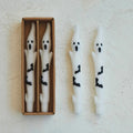 Unscented Ghost & Bats Taper Candles