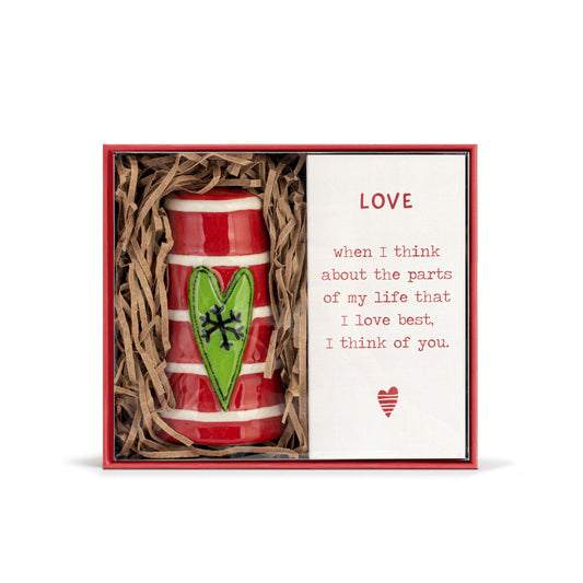 Heartful Home Holiday Bell - Love