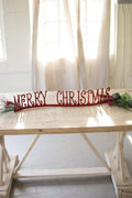 Tabletop Or Mantle Merry Christmas — image 1