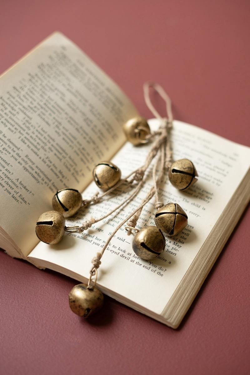 Jingle Bell Bunch on a Jute Rope — image 2
