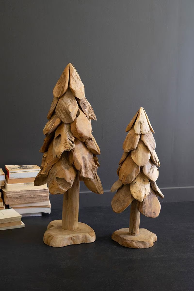 Rustic Teak Christmas Tree / Small — image 2
