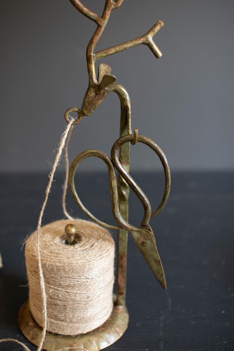Forged-Iron Deer Jute Holder — image 2