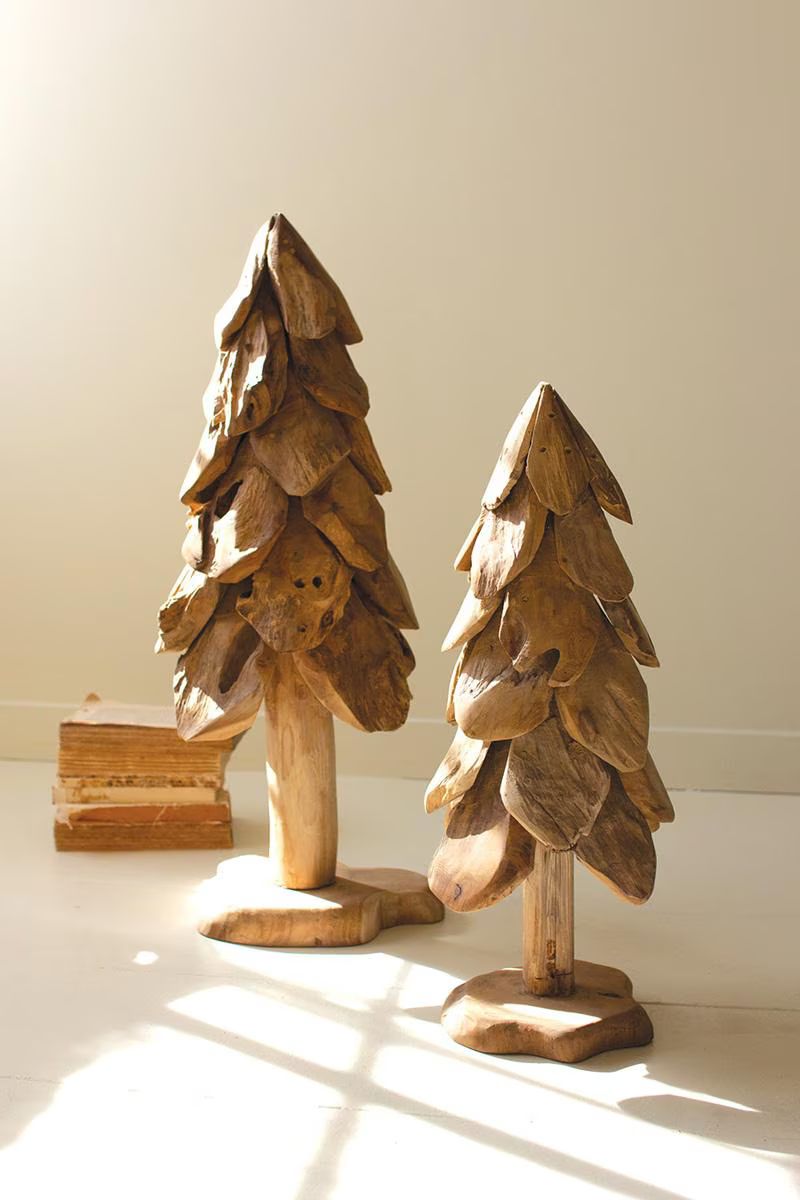Rustic Teak Christmas Tree / Small — image 3